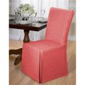 Madison Industries Madison Industries CHA-DRC-RD Chateau Dining Chair Cover; Red CHA-DRC-RD
